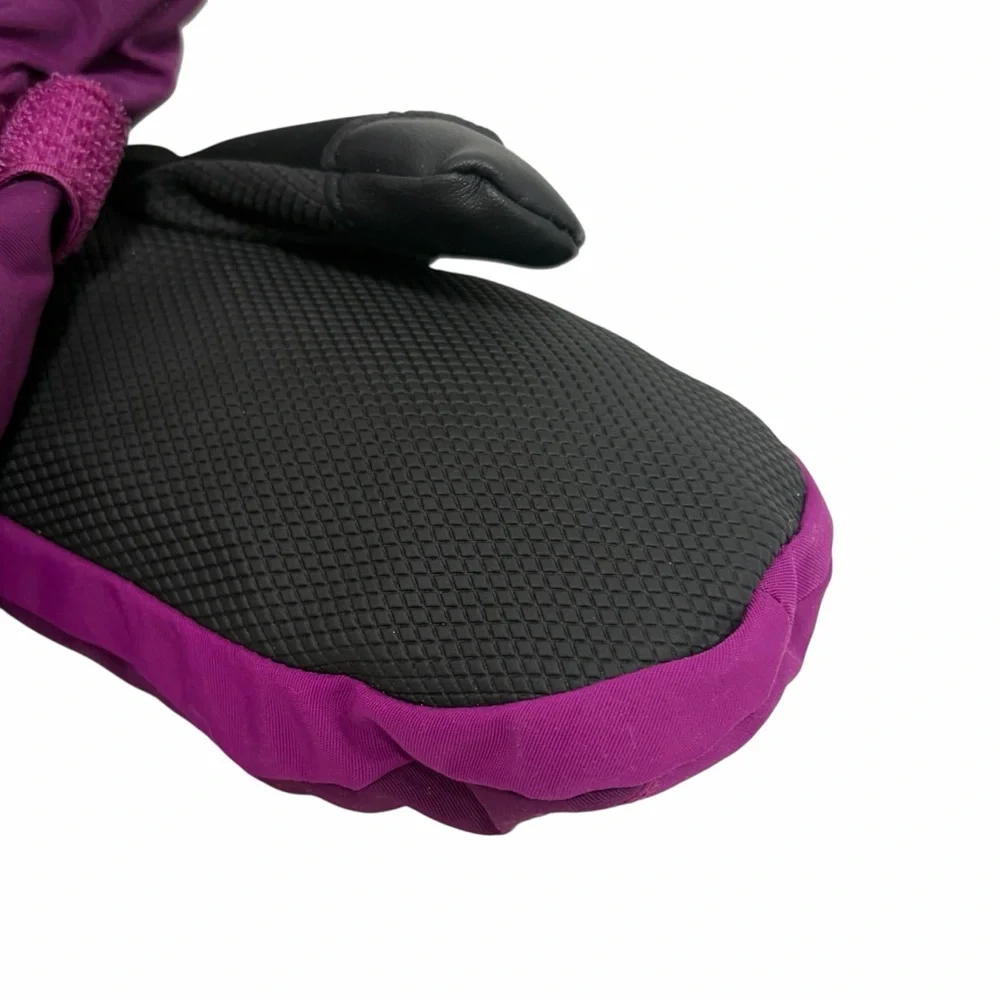 Lands’ End Kids Squall Snow Mittens Girls Raspberry Pink - New - Size 5